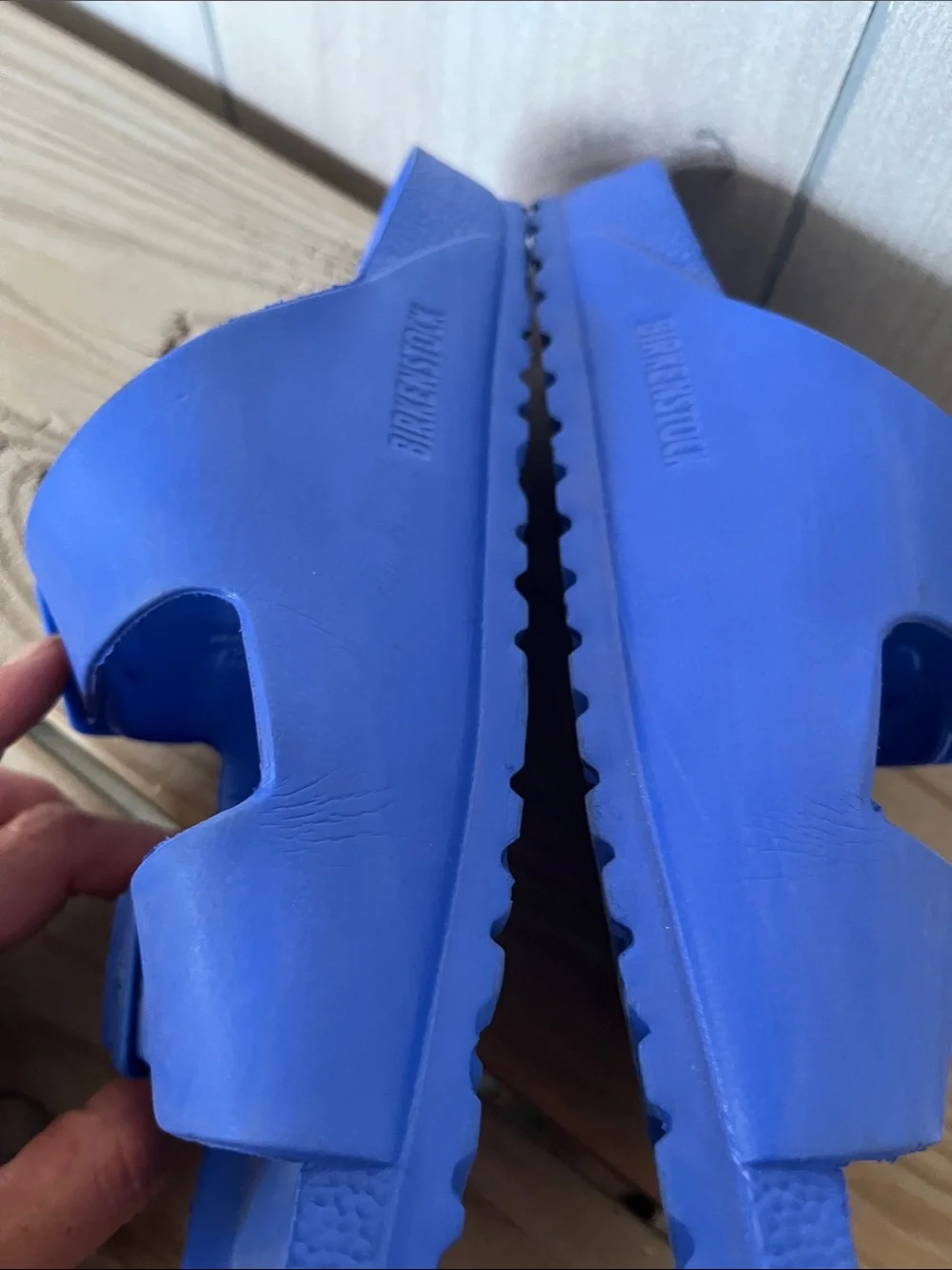 Birkenstock Kids Royal Blue Two-Buckle Slides